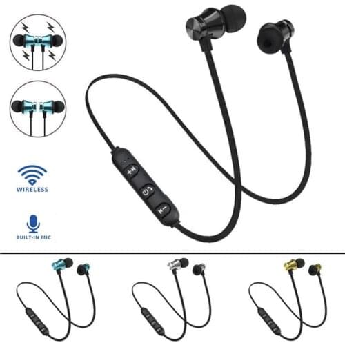 XT11 In-ear Wireless Bluetooth Sport Magnetic Headset Stereo Music Earphones
