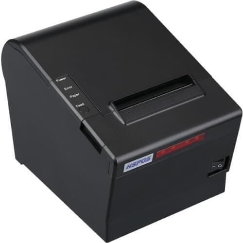 Wireless 80mm pos thermal printer bluetooth interface receipt printing machine hs-J80USLWB