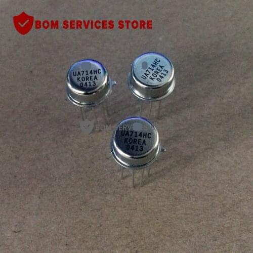 Fast Delivery 5pcs UA714HC Amplifier Bipolar 8 Pin Metal Can