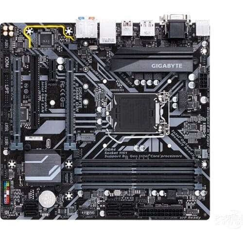 Desktop motherboard New Gigabyte B360M D3H original LGA 1151 DDR4 B360 desktop E-sports game computer motherboards