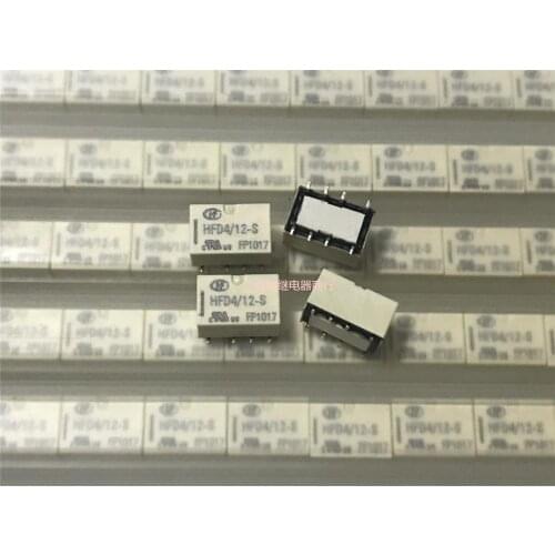 HFD4/12-S 100% New SMD Relay 8pins