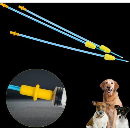 100PCS deep semen catheter disposable dog artificial insemination kit pipe sleeve catheter uterus pipes for veterinarian