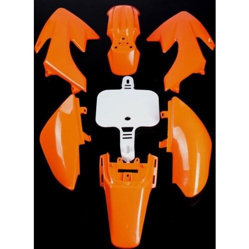 7pcs Plastic Cover Fairing Kit for Honda CRF XR 50 CRF 125cc SSR PRO Pit Dirt Bike Fender Racing Motorcycle Flying Eagle Styling