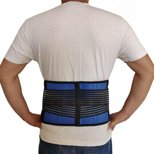 KSY Adjustable Waist Back Support Belt Lumbar Supports Low Back Braces Lumbar Belt Pain Relief For Gym Sport
