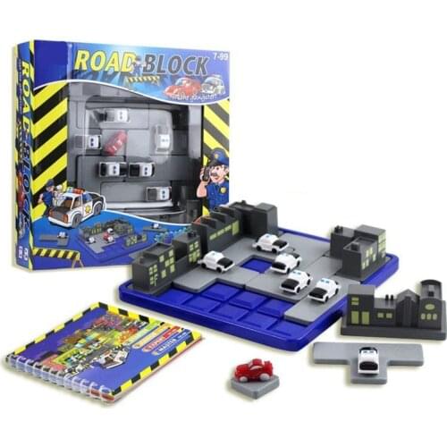 IQ Puzzle Kids Toys Family Logic Board Games 60/120 Challenge With Solution Smart Logical Thinking Game Intelligent Gifts