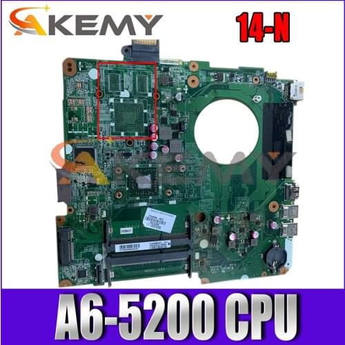 739655-501 For HP Pavilion 14-N AM5200 Notebook motherboard DA0U93MB6D2 DDR3 Mainboard full test 100% work