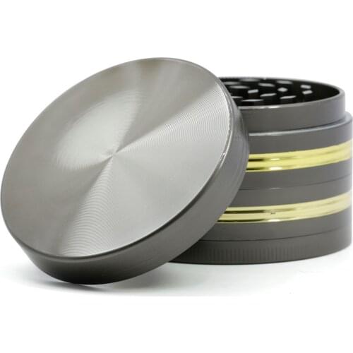 Newest Diameter 63MM 4 Layer Zinc Alloy Mill Smoke Spice Muller Tobacco Crusher Herb Grinder for Smoke Pipe Hooakh Wholesale