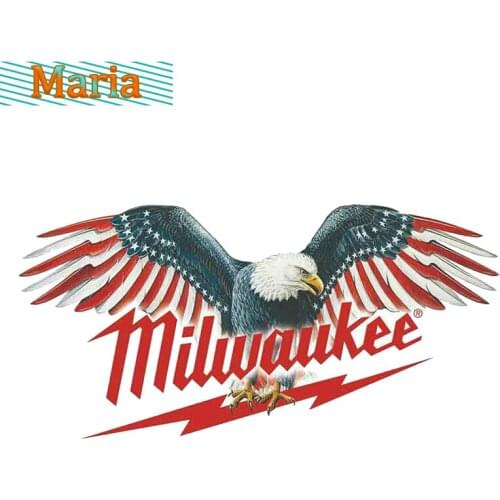 Milwaukee Tools Funny Car Sticker Vinyl Material Waterproof Occlusion Scratch Suitable for VAN RV SUV Motorcycle Waterproof PVC