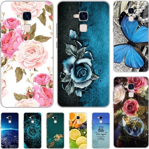 Fashion Flower Case For BQ Aquaris V Plus BQ VS Plus Cover Soft Silicone Cat Printing Capa Back Coque