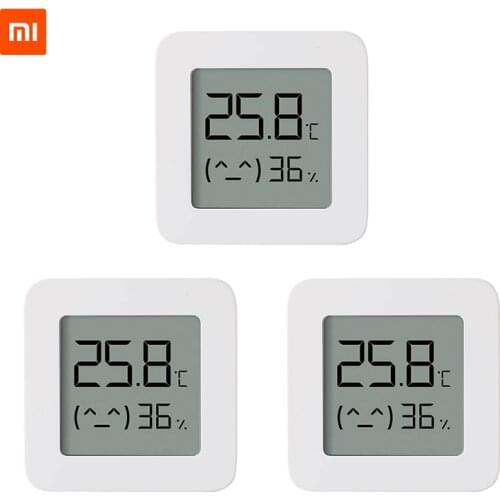Original Xiaomi Mijia Smart Home Hygrometer Bluetooth Thermometer Smartmi Electric LCD Digital Humidity Temperature Sensor