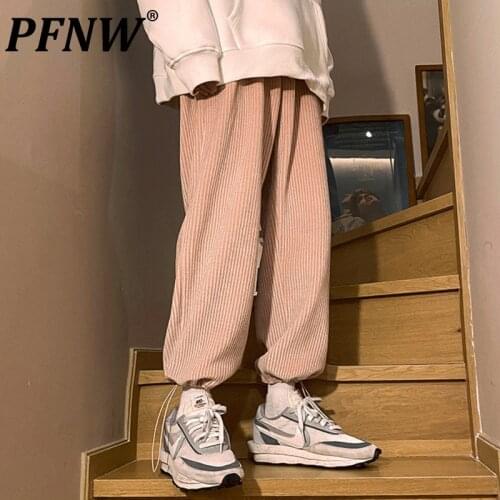 Мужские вельветовые брюки PFNW China At AliExpress