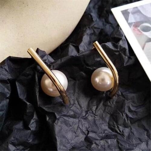 Real Solid 925 Sterling Silver Pearl Stud Earrings Accessories Findings DIY Jewelry Ear Hook Blank Empty Support