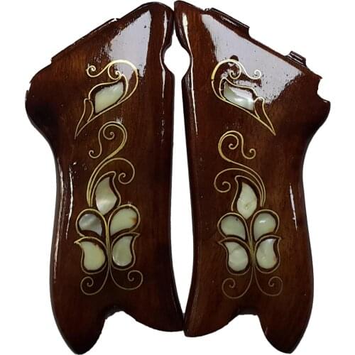 Roller Parabellum - Luger Pearl Inlaid Grips Model 1