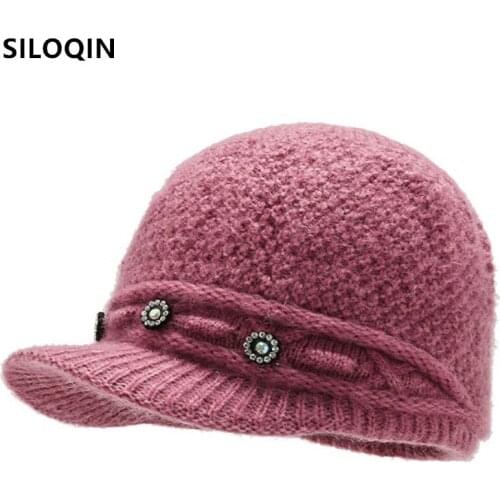 Шапки капюшоны для женщин SILOQIN/思洛琴 China At AliExpress