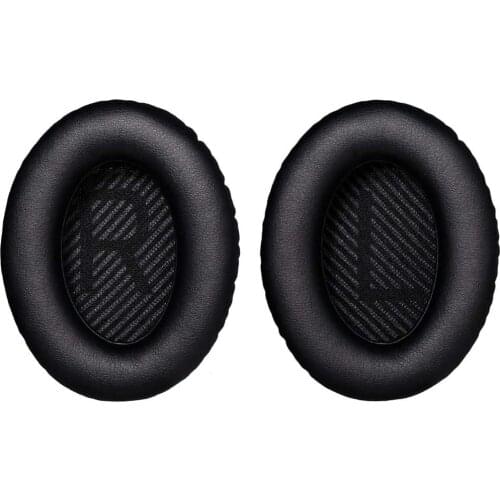 Replacement Ear Pads for Bose QC35 & QC35ii (QuietComfort 35) Headphones & More - Softer Leather, Luxurious Memory Foam, Added