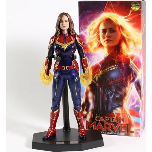 Captain Marvel Carol Danvers Marvel 1:6 Scale Crazy Toys 12" Figure Statue