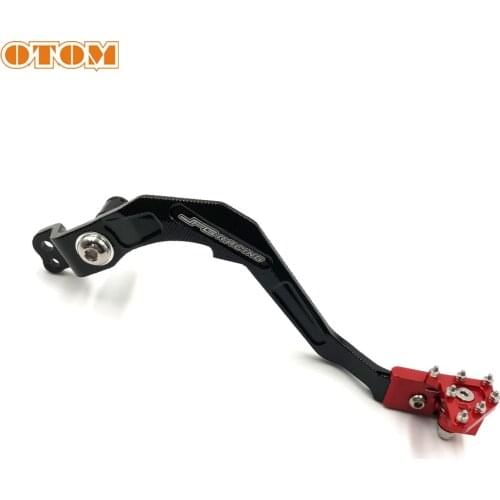 OTOM Motorcycle Brake Arm Assembly CNC Aluminum Rear Foot Brake Pedal Lever For HONDA CRF250L 2013-2019 CRF250RL 2017-2019