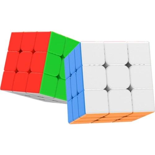 Yongjun Guanlong Upgraded Version Speed 3X3 ABS Plastic Magic Cube Toys Kid Puzzle Toy for Children