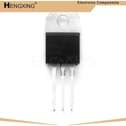 10piece BTA16-600B BTA16-600C BTA16-600 BTA16 Triacs 16 Amp 600 Volt TO-220 new original In Stock