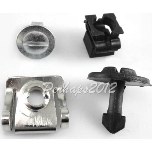 5 Set UNDER ENGINE COVER CLIPS SPOILER PIN NUT KIT for A4A6 Seat 8D0805960,4A0805163, 8D0805121,4A0805121A 4A0 805 121A