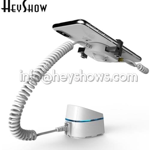 5PCS Mobile Phone Security Anti-Theft Display Stand With Clamp Iphone Alarm System For Smartphone Burglar Alarm In Phone Store