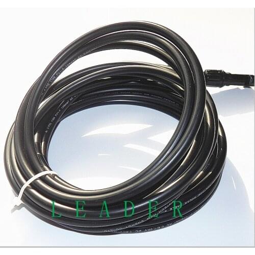 50PCS /Lot 7Metres 4mm2(12 AWG) SOLAR Extension Cable with SOLAR Connector/ PV cable TUV Standard for Solar System
