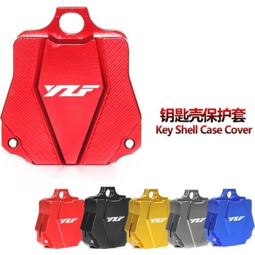 Motorcycle Accessories CNC Key Cover Cap Creative Products Keys Case Shell For Yamaha YZFR25 YZFR6 YZFR3 YZFR1 YZF R25 R6 R3 R1