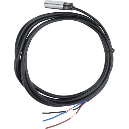 Proximity Switch Waterproof 3-Wire NPN NO Sensor PR12-2DP DC12-24V 50/60Hz 200mA