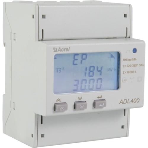 Acrel ADL400 Din Rail Kwh Meter