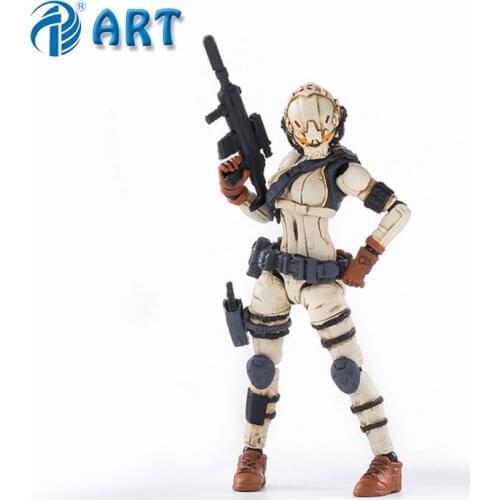 JOYTOY 1/25 Action Figure White Paladin Steel Ride Corps Chilian Team Anime Collection Model Toy For Gift Free Shipping