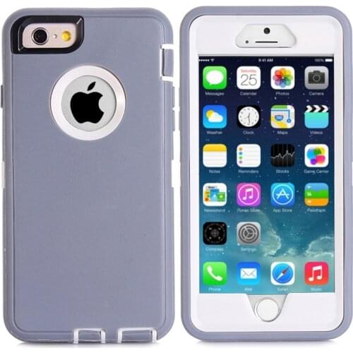 Fashion Colorful Case For iPhone 6s Rotatable Back Clip Screen Protector Belt Clip 360 Degree Full Body Shockproof Hard Plastic