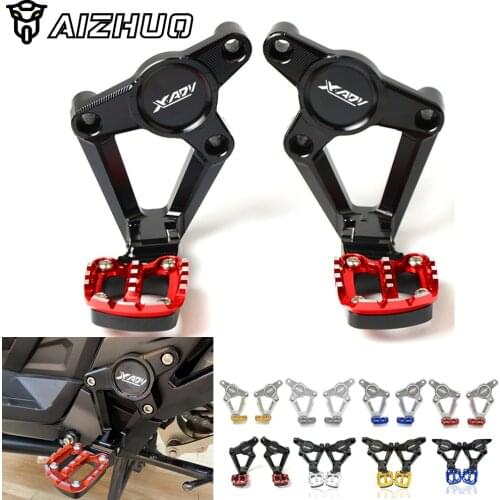 Motorcycle X-ADV 750 Rear Foot Stand Rearset Footrest FOR HONDA X ADV XADV750 2017-2019 2020 Foot Peg Pedal Passenger Rearsets