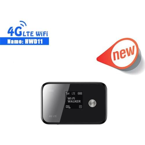 Unlocked Huawei HWD11 4G LTE Wi-Fi WALKER LTE Wi-Fi Walker LTE Router