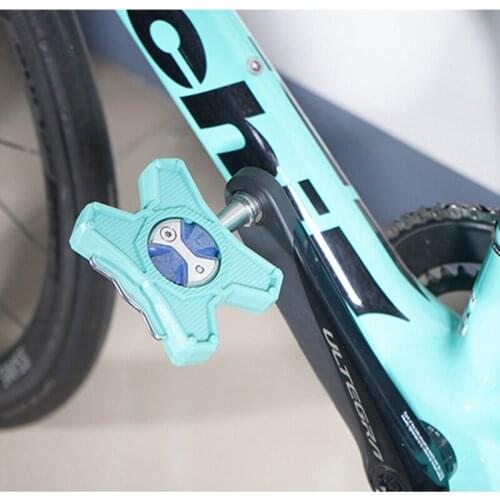 RICHY Bike Bicycle Lock Pedal Alloy Buffer Of Pedal Of Bicycle Plate Adapter Convert For Look Series Road Pedals