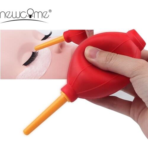 NEWCOME 5 Colors Air Blower Eyelash Glue Dry Pump dust Cleaner Grafting Eyelashes Makeup Tools