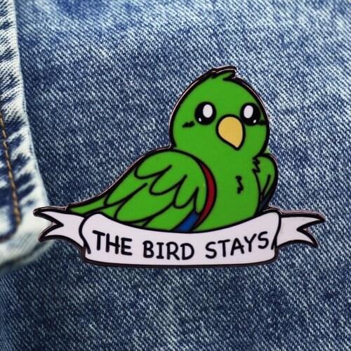 YUN JIE YAN Bird Brooches For Clothes