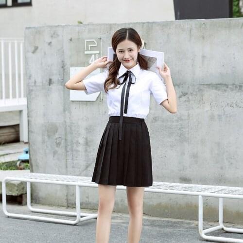 Female school uniforms set new fashion school wind suit high school male students uniform skirt skirt suits couple