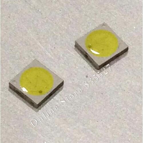 100pcs/lot LED SMD 3030 cool white AOT3030C-W3M3 3V LED light emitting diode low voltage TV backlight repair special lamp beads