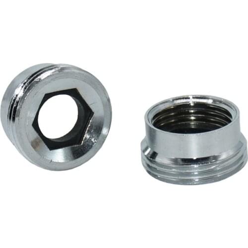 Female 1/2 to 3/4 male Garden faucet connector brass adapter G3/4 to G1/2 Reducing joint washing machine fittings 2 pcs