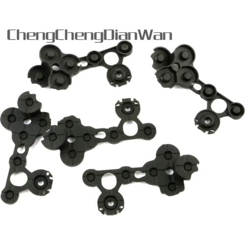 ChengChengDianWan New Silicone Conductive Button Pad Repair Black For Xbox One xboxone Controller Gampad Controller 30pcs/lot