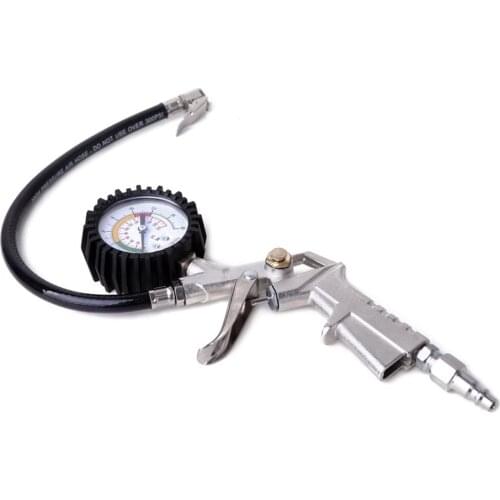 Air Decompression Inflator Tool For Truck Motorcycle Multi-functional Tire Pressure Meter Car Accessories CN wholesale