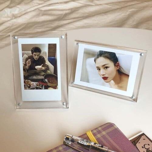 Photo Frame Transparent Photo Display Frame Decoration Desktop Display Birthday Girlfriend Gift TS2