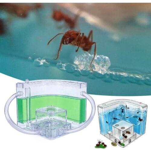 Pet Toy Colorful Ant Farm Ants House Funny Transparent Habitat Villa Feeding Area Specially Kids Gift Decoration Ant Nest