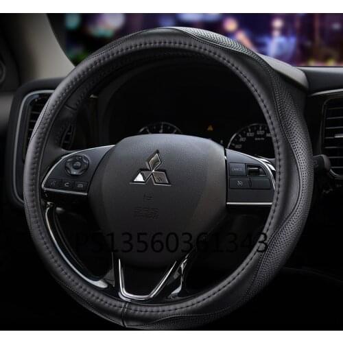 Suitable for Mitsubishi ASX Pajero Pajero Sport Lancer Outlander leather steering wheel cover