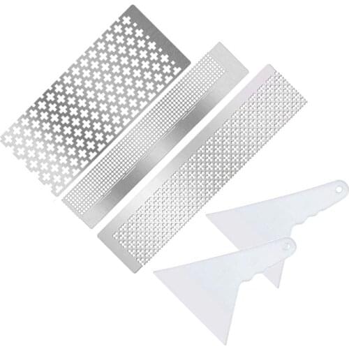 5d Diamond Painting Ruler Stainless Steel Diy Drawing Tool Square Drills Ruler Embroidery Diamond Fix Tools Corrector Decoration