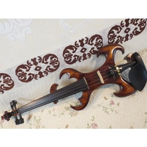 Best Cool model crazy -4 SONG art streamline 4/4 electric violin #10916