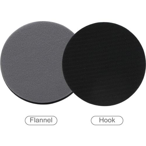 2pcs Hook and Loop 5 Inch 125mm Soft Interface Pad Buffering Pad for Polishing & Grinding