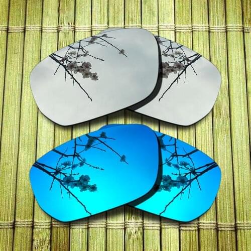 Polarized Replacement Lense For-Oakley Style Switch Sunglasses Frame - Chrome & Blue Combine Options