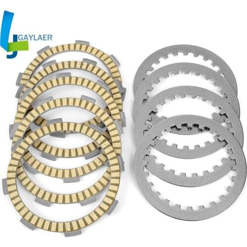 Clutch Plates Steel Friction Plate for Honda NX125 K S F Transcity XL125 XL125S XLR125 RW XR125L CD185T XL185 XL200R CM185 CM200