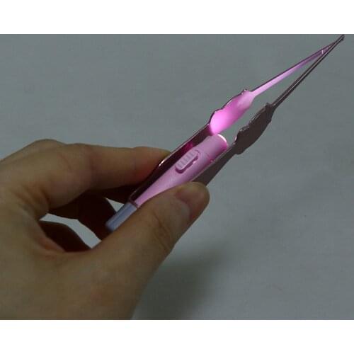 Visual Children Earpick Eer Wax Dig Remover Ear Nose Novel Tweezer Baby Ear Cleaner Spoon LED Flash Light Ear Wax Curette Picker